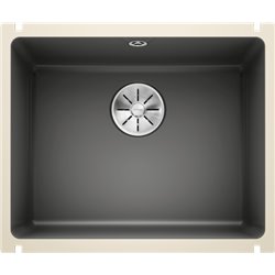 Evier Subline 500-U Céramique 523739 543x456 mm Basalte PuraPlus