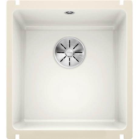 Evier Subline 375-U Céramique 523726 414x456 mm Blanc Cristal PuraPlus Evier Subline 375-U Céramique 523726 414x456 mm Blanc Cristal PuraPlus