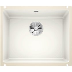 Evier Subline 500-U Céramique 523733 543x456 mm Blanc Cristal PuraPlus