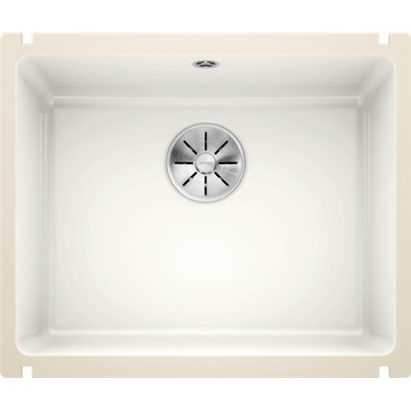 Evier Subline 500-U Céramique 523733 543x456 mm Blanc Cristal PuraPlus