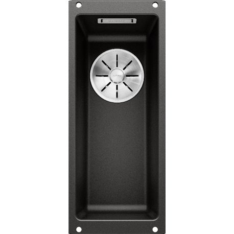 Evier Subline 160-U Silgranit 525981 190x460 mm Noir Evier Subline 160-U Silgranit 525981 190x460 mm Noir