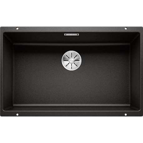 Evier Subline 700-U Silgranit 526001 730x460 mm Noir