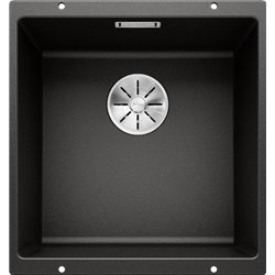 Evier Subline 400-U Silgranit 525990 430x460 mm Noir