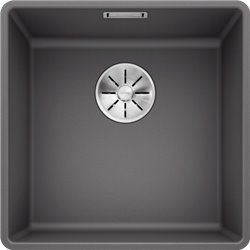 Evier Subline 400 F Silgranit 523495 430x460 mm Gris Rocher
