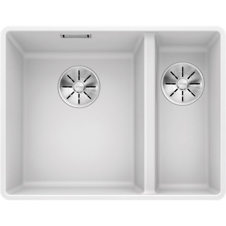 Evier Subline 340/160-F Silgranit 523571 555x460 mm Blanc