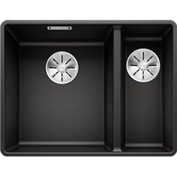 Evier Subline 340/160-F Silgranit 525984 555x460 mm Noir