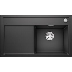 Evier Zenar 45 S Silgranit sans access. 523781 Egouttoir gauche Anthracite