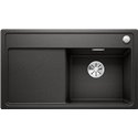 Evier Zenar 45 S-F 526043 Egouttoir gauche Noir