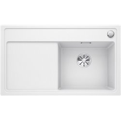Evier Zenar 45 S-F 523816 Egouttoir gauche Blanc