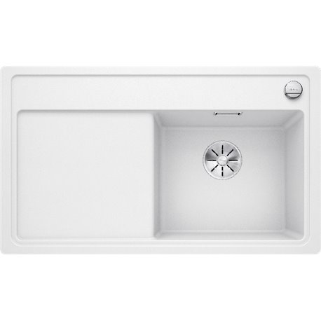 Evier Zenar 45 S-F 523816 Egouttoir gauche Blanc Evier Zenar 45 S-F 523816 Egouttoir gauche Blanc
