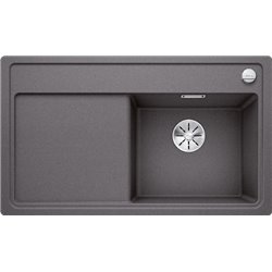 Evier Zenar 45 S-F 523813 Egouttoir droite Gris Rocher