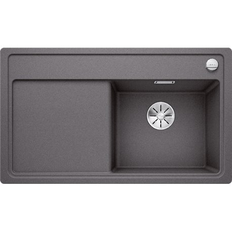 Evier Zenar 45 S-F 523813 Egouttoir droite Gris Rocher
