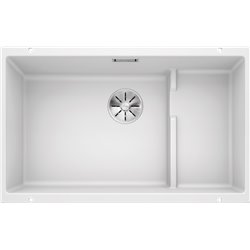 Evier Subline 700-U Level Silgranit 523456 Avec accessoires Blanc