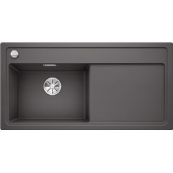 Evier Zenar XL 6 S Silgranit sans access. 523996 Egouttoir droite Gris rocher