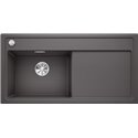 Evier Zenar XL 6 S Silgranit sans access. 523996 Egouttoir droite Gris rocher