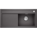 Evier Zenar XL 6 S Silgranit sans access. 523965 Egouttoir gauche Gris rocher