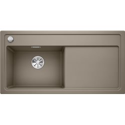 Evier Zenar XL 6 S Silgranit sans access. 524007 Egouttoir droite Tartufo