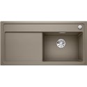 Evier Zenar XL 6 S Silgranit sans access. 523971 Egouttoir gauche Tartufo