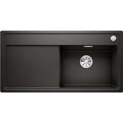 Evier Zenar XL 6 S-F 526068 Egouttoir gauche Noir
