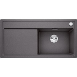 Evier Zenar XL 6 S-F 523903 Egouttoir droite Gris Rocher