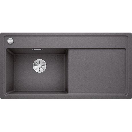 Evier Zenar XL 6 S-F 523926 Egouttoir gauche Gris Rocher Evier Zenar XL 6 S-F 523926 Egouttoir gauche Gris Rocher