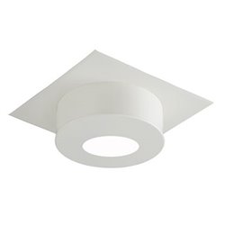 Plaque de finition FPCH120I/G/130/9019 Therminox Ø 130 mm Blanc