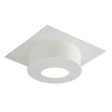 Plaque de finition FPCH120I/G/150/9020 Therminox Ø 150 mm Blanc
