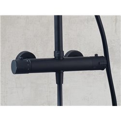 Aquafactory, CD360 Inox noir thermostatique