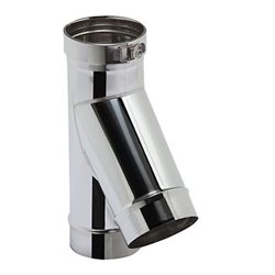 Té T135-130SL Tubage rigide 135° Ø 130 mm