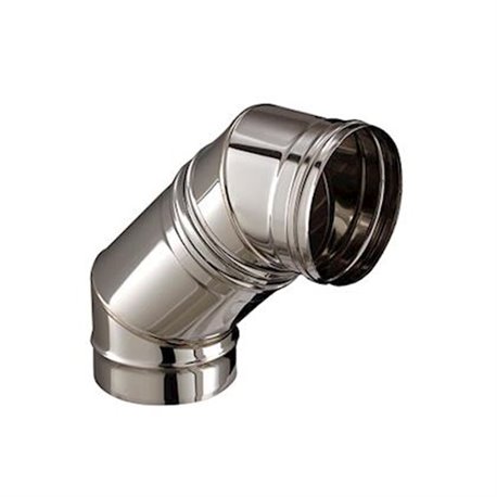 Coude Kitinox CR180R45 Ø 180 mm