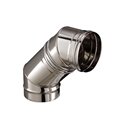 Coude Kitinox CR180R45 Ø 180 mm