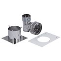 Kit KRFLCCCH100DG Duogas rénovation carré Ø 100/150 mm