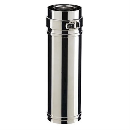 Elément droit Duogas ER250100DG Hauteur réglable Ø 100/150 mm Elément droit Duogas ER250100DG Hauteur réglable Ø 100/150 mm