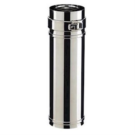 Elément droit PGI ER80/130PGI Hauteur réglable Ø 80/130 mm