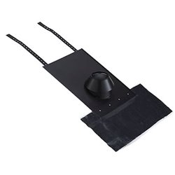 Solin SAP4580PGI0323 PGI Tuiles Ø 80/130 mm Noir