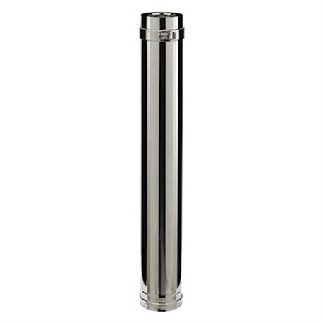 Elément droit PGI ED1000100PGI Hauteur 1000 mm Ø 100/150 mm