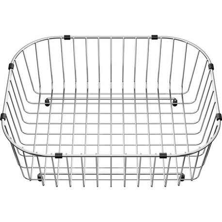 Panier à vaisselle Inox 220573 Carré 392x312x148 mm Blanco