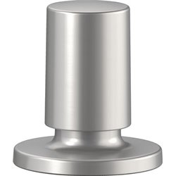 Tirette de commande aspect mat 222118 Ronde Inox brossé