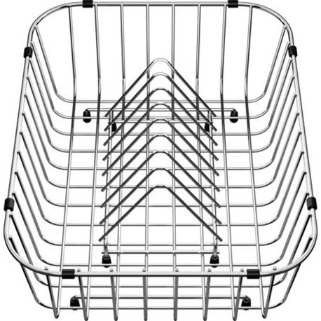 Panier à Vaisselle Inox 507829 Carrée 308x405x133 mm