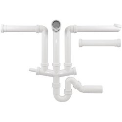 Raccord d'écoulement 225089 Raccord d'écoulement 3x3,5" ou 2x3,5"