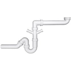 Siphon spécial plat 223087 Siphon 1,5"x40