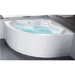 Tablier pour balnéo TAKLIMB140B angle 140 cm blanc