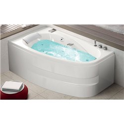 Tablier pour balnéo TAKMILG170B angle 170 cm gauche blanc