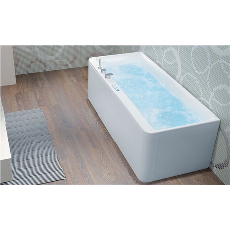 Tablier pour balnéo TAKSAMB180B façade 180 cm blanc