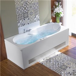 Romanza BROH775BGSAP1 170 cm, tête à gauche, sensation air pool