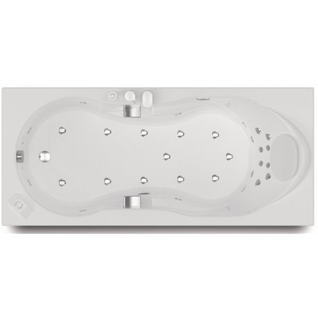 Romanza BROH160BGSAP1 160 cm, tête à gauche, sensation air pool