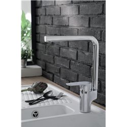 Aleo E98333-CP Bec tube Hauteur 328mm