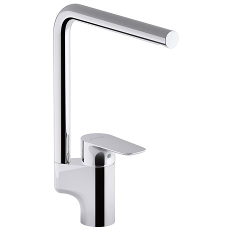 ATCO® Robinet de coiffure NINO HD - Robinet de coiffeur - Robinet de lavabo  - Douchette à main - Évier arrière - Chrome