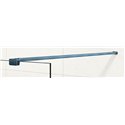 Barre de renfort droite RENFORT35 bleu kobalt brossé 