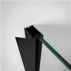Profilé de fixation latérale PROFILE64 noir grainé 
